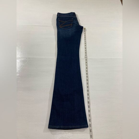 Dylan George Women’s 27 Elizabeth Bootcut Jeans Blue Denim Regular Rise - Picture 10 of 11